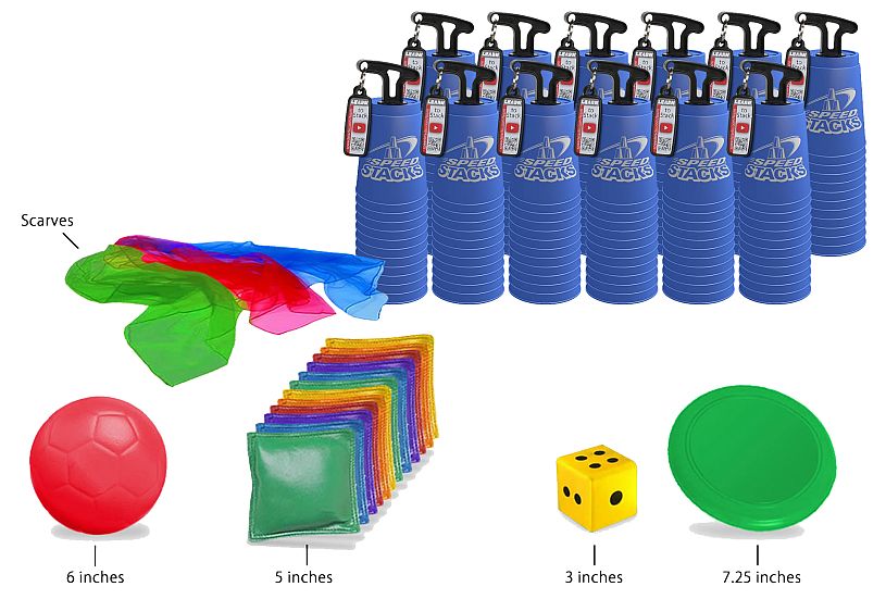 Speed Stacks 12 PE Kit & Set Bundle